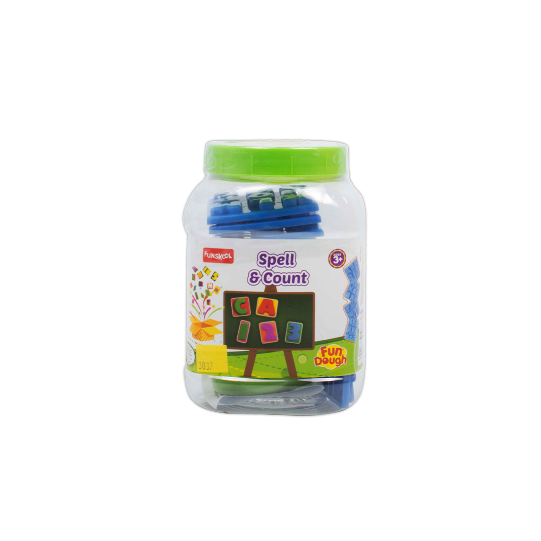 Funskool Fun Dough Spell And Count (3 Years+): Development Toy for Little Ones in India