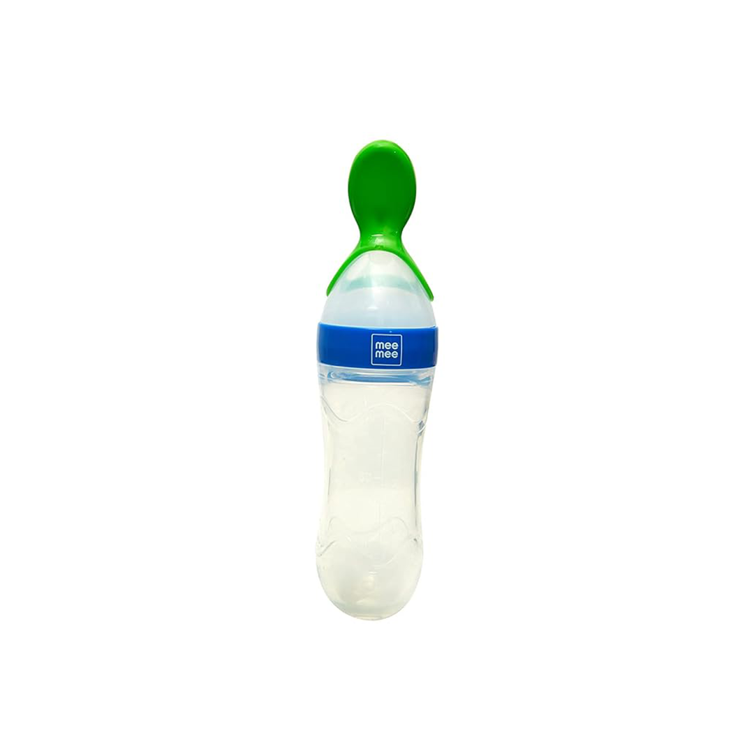 Squeezy Silicone Spoon Food Feeder For Babies (6 - 12 Months)