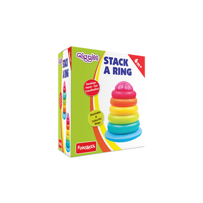 Funskool Giggles Stack A Ring : Development Toy for Little Ones in India