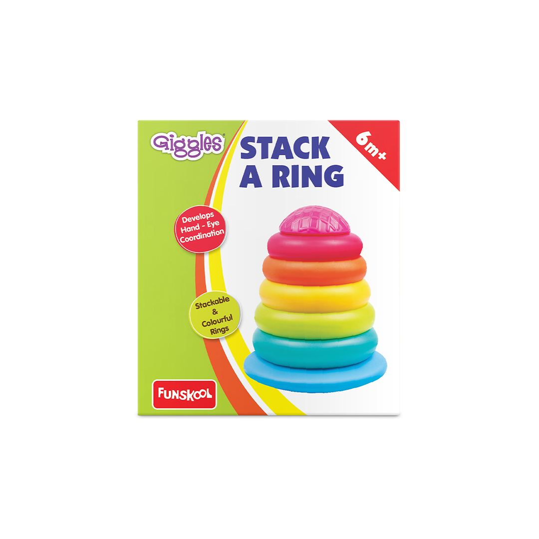 Funskool Giggles Stack A Ring : Development Toy for Little Ones in India