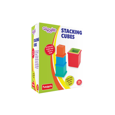 Funskool Giggles Stacking Cubes : Development Toy for Little Ones in India