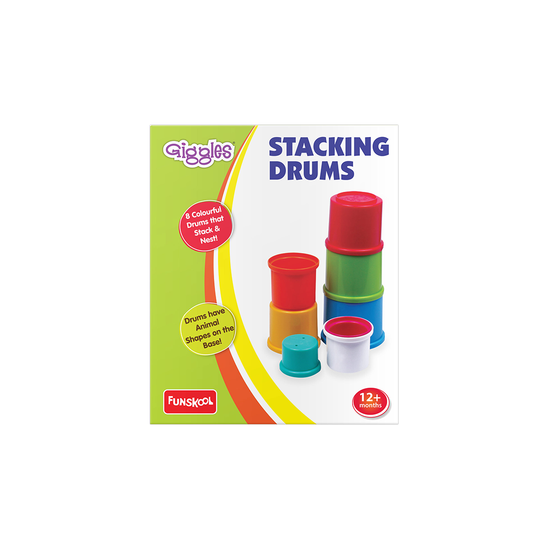 Funskool Giggles Stacking Drums : Development Toy for Little Ones in India