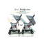 Baybee Other Gears Baybee Tiny Baby Stroller Pram under 5 kgs for Kids, Foldable Baby Trolley with 2- Adjustable Positions, 3 Point Safety Belt, Baby Travel Pram , LightWeight Travel Stroller for Kids with Canopy & Parent Handle