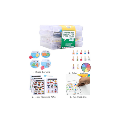 My House Teacher Toddler Money Saver Combo Activity Pack for 1 to 2 Years Old