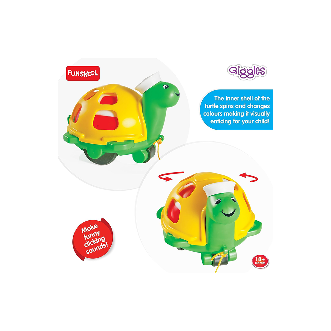 Funskool Giggles Twirly Whirly Turtle : Development Toy for Little Ones in India