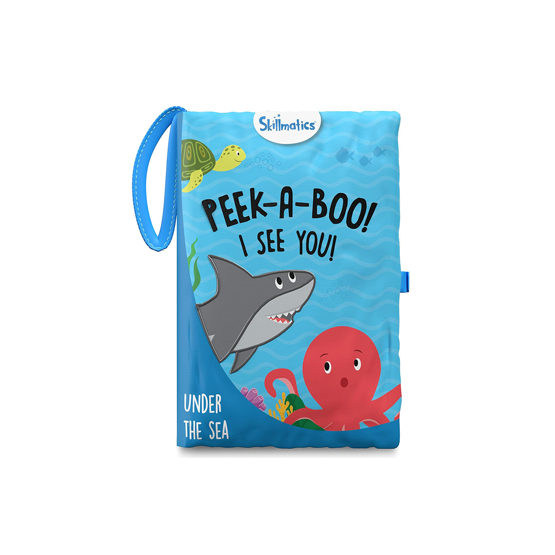 Peek-A-Boo: Under The Sea | Interactive Cloth Book (Ages 6+ months) : Development Toy for Little Ones in India