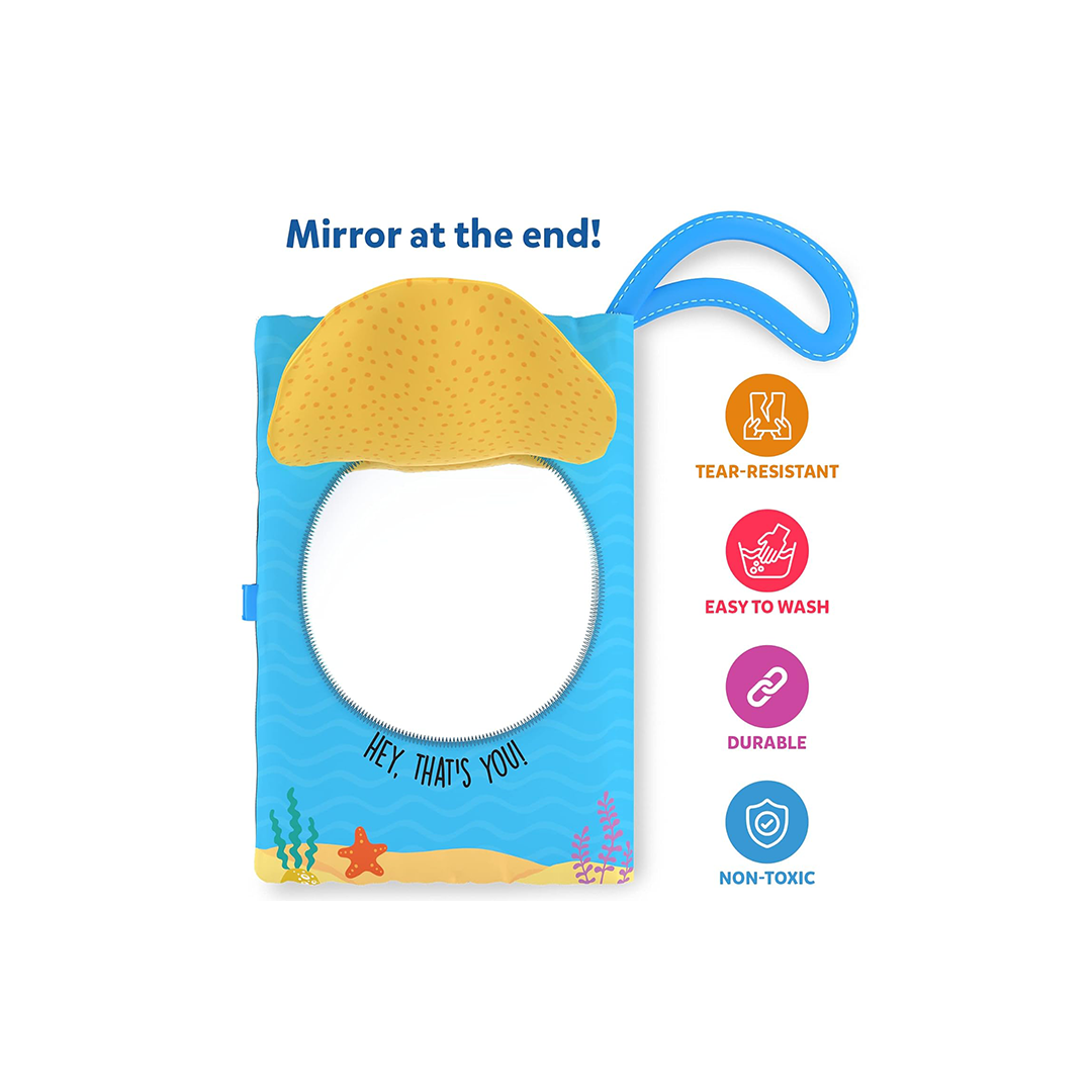 Peek-A-Boo: Under The Sea | Interactive Cloth Book (Ages 6+ months) : Development Toy for Little Ones in India