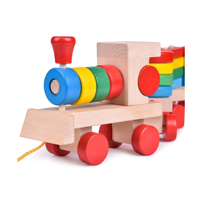 Extrokids Wooden Shape Sorter Train (2 Years+) : Development Toys For Little Ones In India