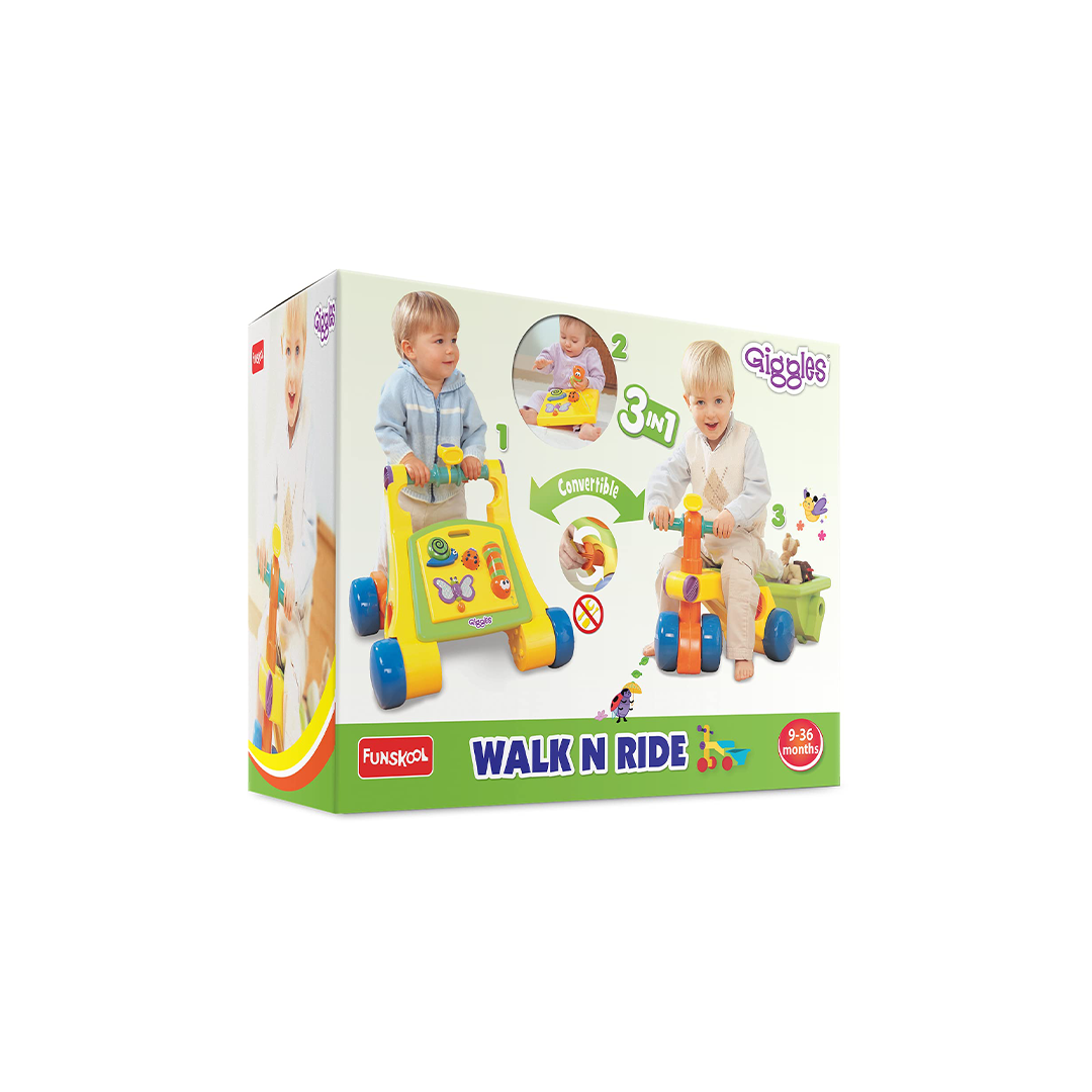 Funskool Giggles Walk N Ride : Development Toy for Little Ones in India