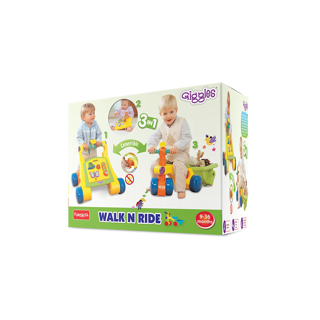 Funskool Giggles Walk N Ride : Development Toy for Little Ones in India