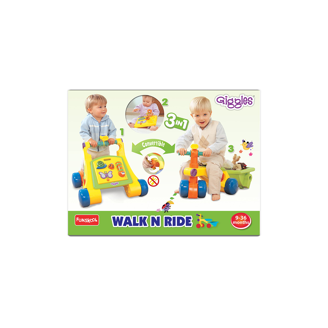 Funskool Giggles Walk N Ride : Development Toy for Little Ones in India