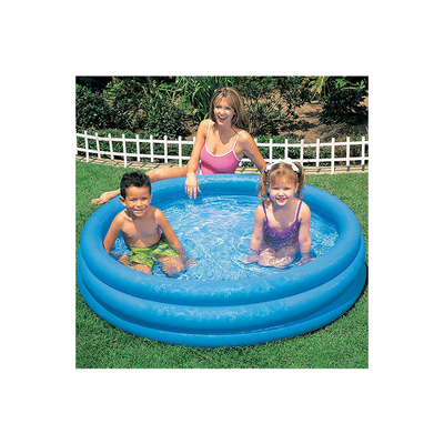 Kids Playing in Swimming Water Pool 