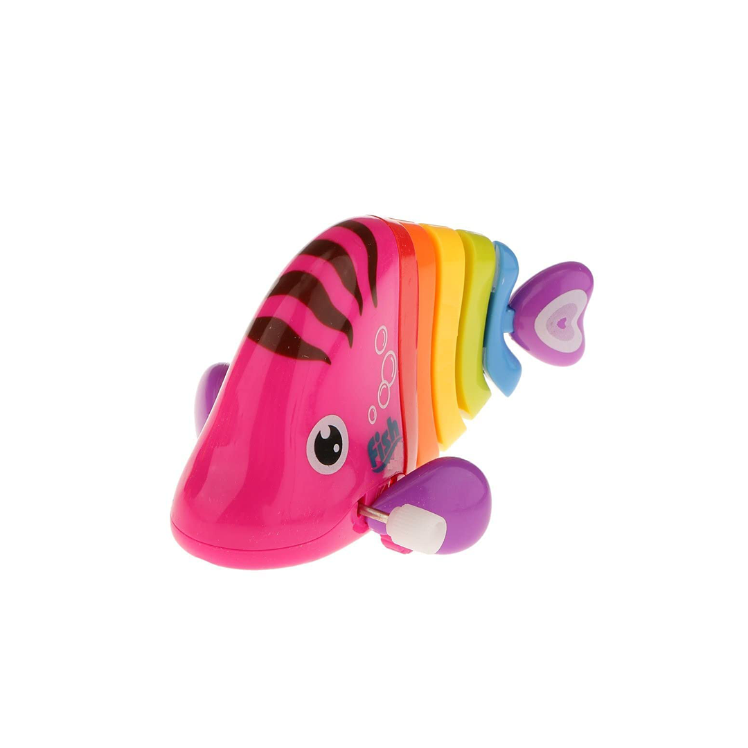 Baan Toys Wind-up Fish - Colorful Key Operated Jumping Wind up Interactive Walking Toys for Baby & Kids (6 Months+) : Development Toys For Little Ones In India