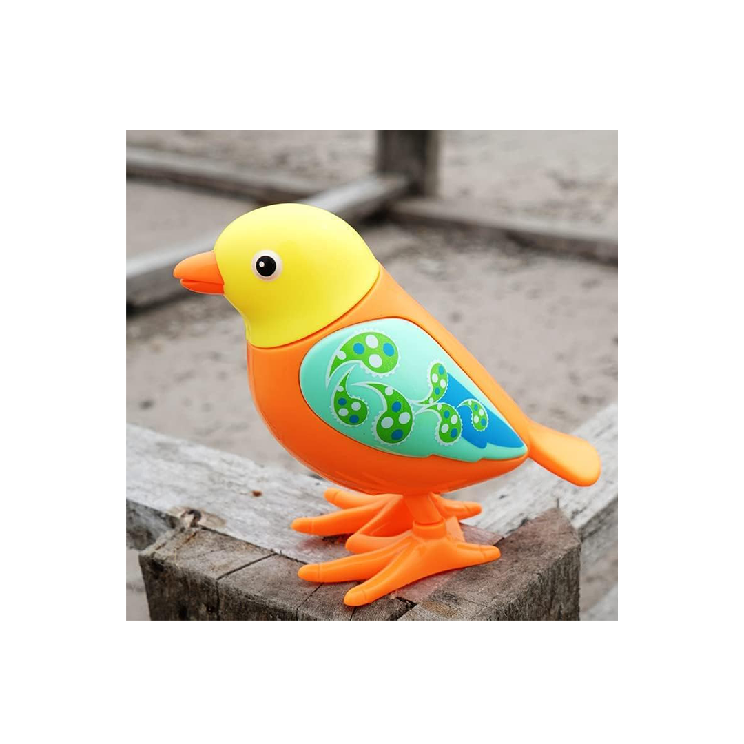 Baan Toys Wind-up Sparrow - Colorful Key Operated Jumping Wind up Interactive Walking Toys for Baby & Kids (6 Months+) : Development Toys For Little Ones In India