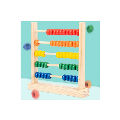 Extrokids Wooden Abacus Small (3 Years+): Developments Toys For Little Ones in India 