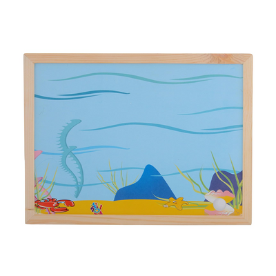 Skillofun Wooden Magnetic Twin Play Tray - Deep Sea