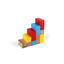 Shumee Colorful Wooden Puzzle Cube featuring 9 L-Shaped Blocks (4 Years+): Engaging Development Toy for Little Ones in India