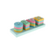 Baan Toys Wooden Stacking Toys Set, Shape Color Sorter Stacking & Nesting Blocks For Kids (18 Months+)