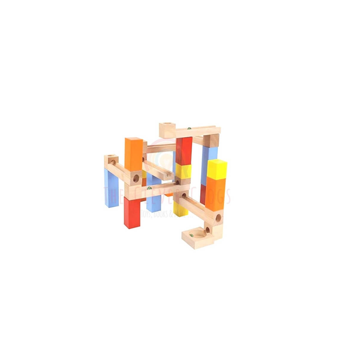 The Clever Clogs Wooden Track Ball Game (3 Years+) : Development Toys For Little Ones In India