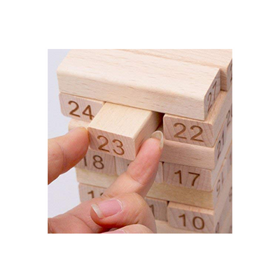 Baan Toys Wooden Zenga Balancing Block Game - 54 Pieces (3 Years+) : Development Toys For Little Ones In India