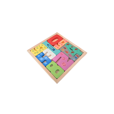 Extrokids Wooden Montessori Learning Objects Stacking (3 Years+)