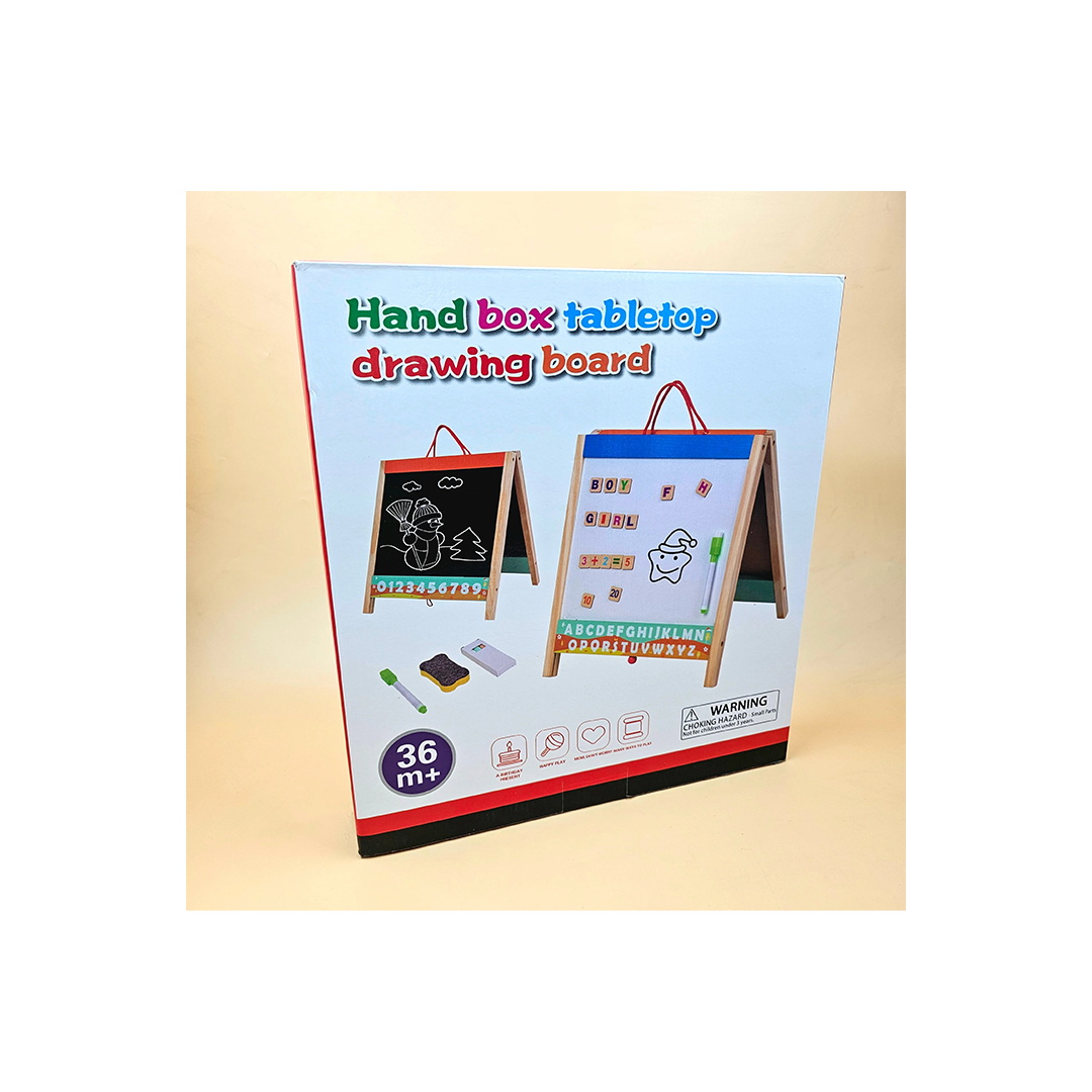 Extrokids Double Sided Wooden Writing Board (3 Years+) : Developments Toys For Little Ones in India 