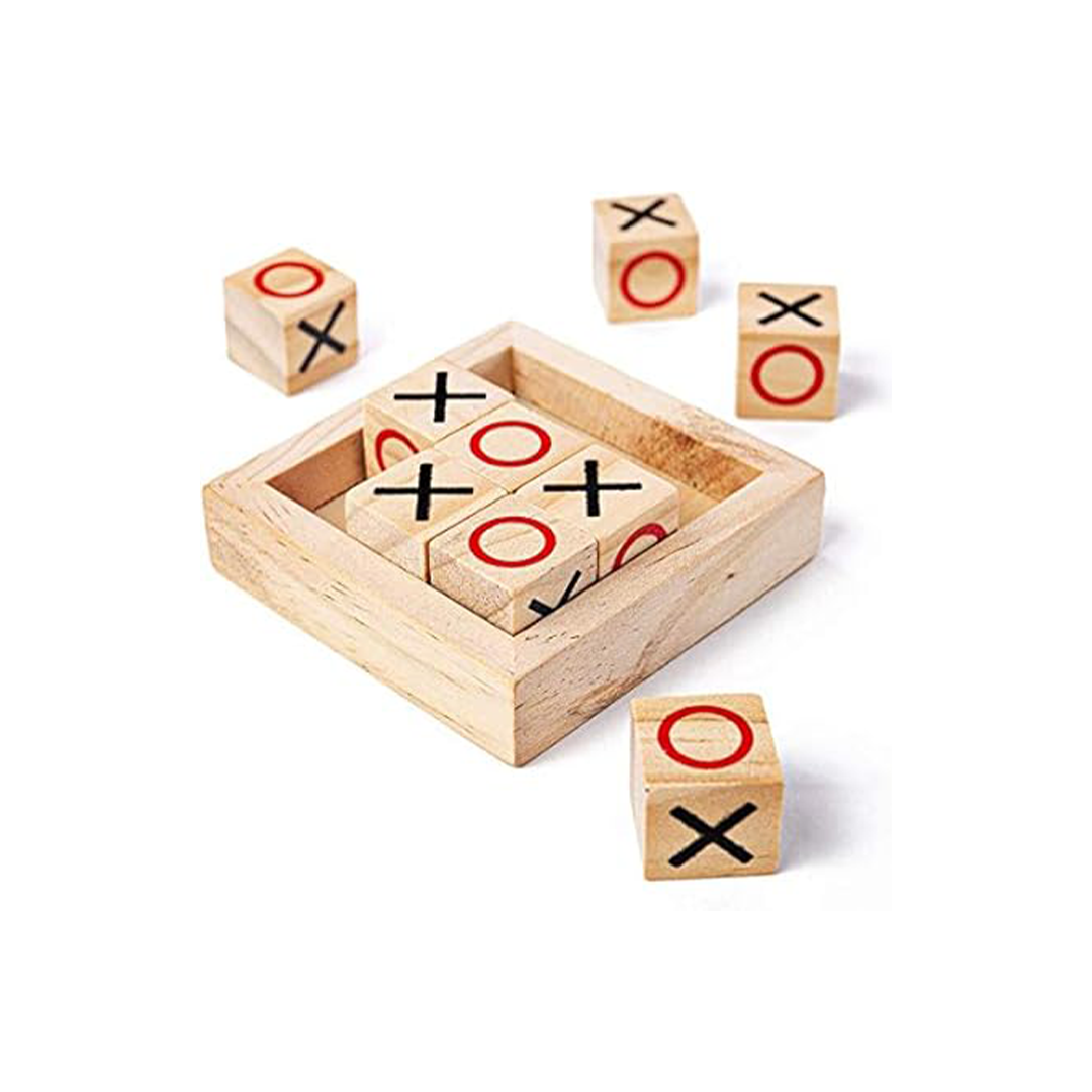 Extrokids Wooden XO Game Mini (5 Years+) : Developments Toys For Little Ones in India 