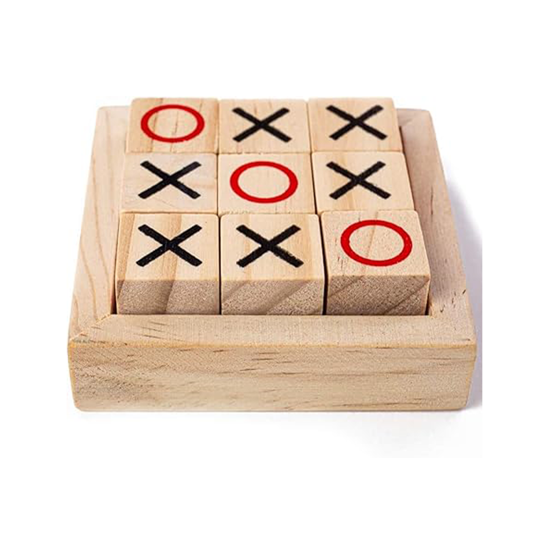 Extrokids Wooden XO Game Mini (5 Years+) : Developments Toys For Little Ones in India 