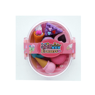 Burani Toys Toys Burani Toys Fancy & Stylish Colorful Erasers for Kids