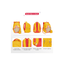 Genie Toys Genie Popstar Small Backpack for Kids,15 In-20 Ltr with Three Compartments,Side Pockets and Light Weight with Padded Shoulders