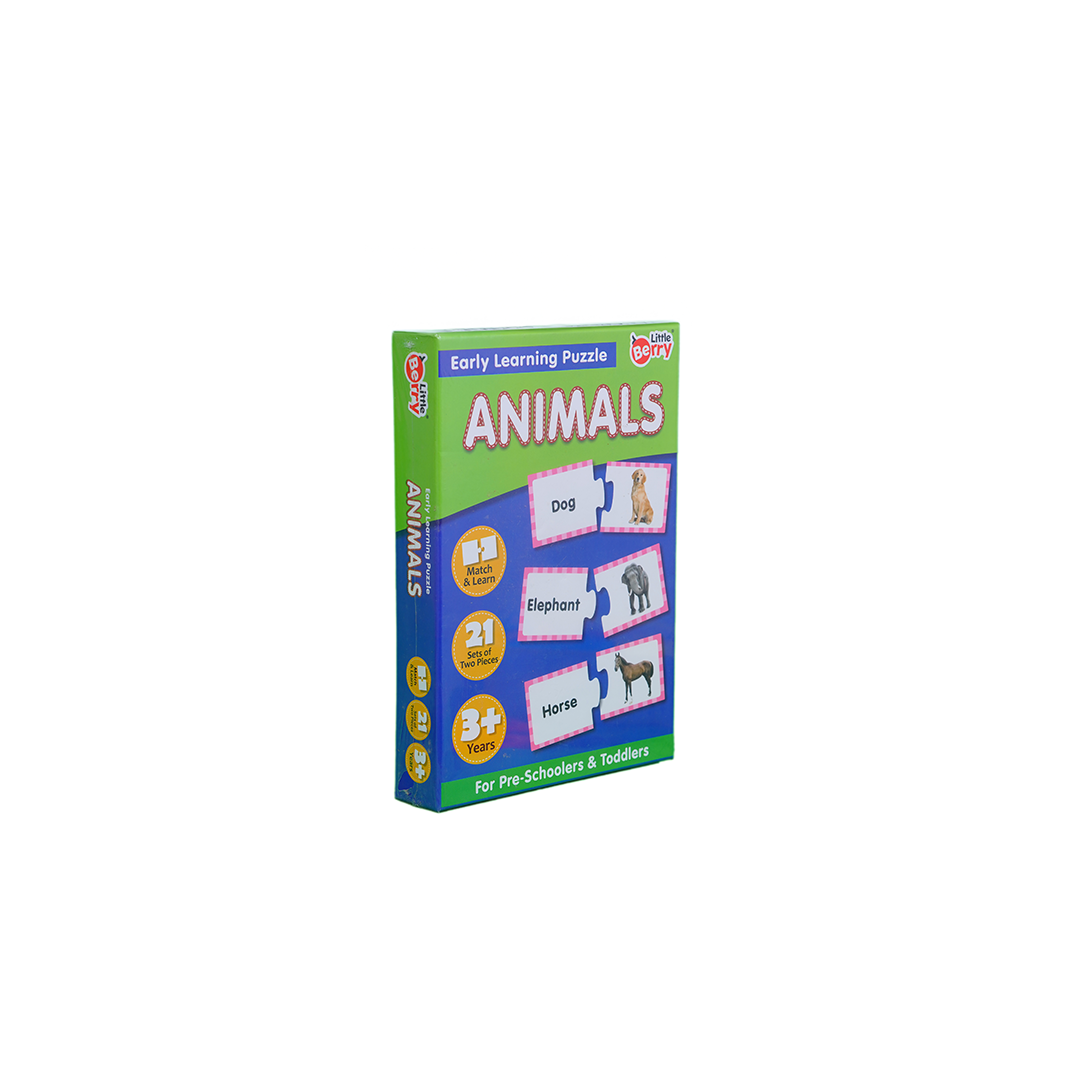 Little Berry Animals Early Learning Puzzle for Kids (3-7 Years)