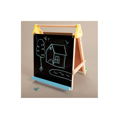 Shumee Wooden 3-In-1 Table-Top Drawing Board/Easel For Kids With Chalkboard And Whiteboard (2 Years+): Engaging Development Toy for Little Ones in India