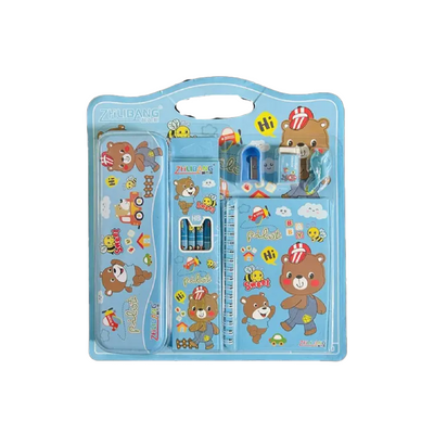 Baan Toys 6 in 1 Stationary Set For Kids (3 Years+)